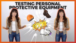 PPE SAFETY VIDEO  Testing common types of PPE [upl. by Minoru]