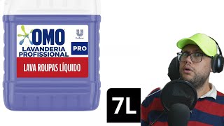 Sabão Liquido Omo Pro Lavanderia Profissional 7 L VALE APENA [upl. by Zoa]