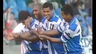 Goles de Rivaldo con el Depor [upl. by Llehsem]