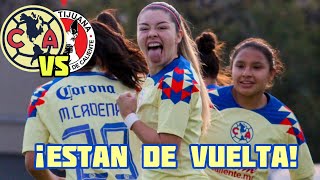 Club América Femenil vs Xolos Femenil  J3  Liga MX Femenil  Resumen goles y conferencia [upl. by Aicilaanna]