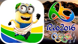 MINION RUSH OLYMPICS EDITION Despicable Me Minion Rush Rio 2016 iPhone Gameplay [upl. by Ailisab]