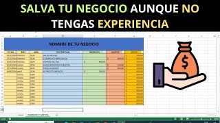 🤑 Lleva el control de LOS INGRESOS y GASTOS de Tu NEGOCIO de forma FÁCIL  EXCEL PARA PRINCIPIANTES [upl. by Zaller759]