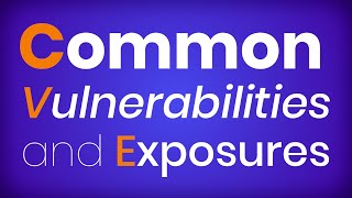 What is Common Vulnerabilities and Exposures CVE [upl. by Maryann397]