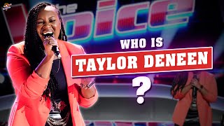 Who is Taylor Deneen on the Voice What happened to Taylor Deneen on the Voice [upl. by Hennessey]