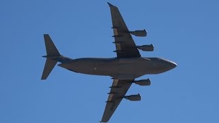 4K  C 17 Display  Aviation Nation 2016 at Nellis Air Force Base Las Vegas [upl. by Anissa]