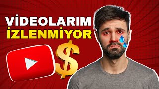 YOUTUBE VİDEOLARIM İZLENMİYOR [upl. by Zebadiah]