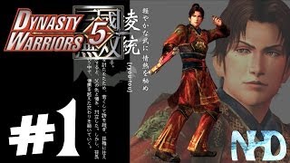 Lets Play Dynasty Warriors 5 Ling Tong pt1 Battle of the Wu Territory [upl. by Trinatte693]