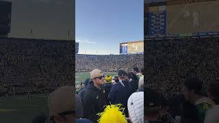 Atticus Sappington Kicking a field goal vs Michigan [upl. by Tormoria]