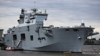 Britains largest warship HMS Ocean [upl. by Reiter454]