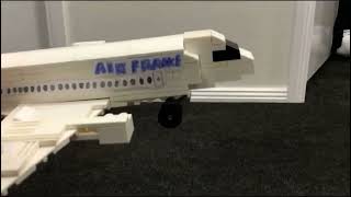 Air France flight 296 in Lego [upl. by Aidnyc]