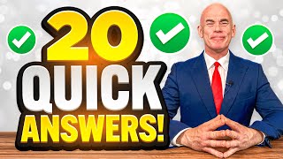 TOP 20 QUICK ANSWERS to INTERVIEW QUESTIONS Pass your JOB INTERVIEW with 100 [upl. by Neerehs]