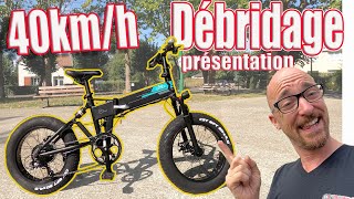 Velo electrique  debrider le Fiido M1 pro la vidéo Avis et Tuto  velo debridage debrider [upl. by Lubet]