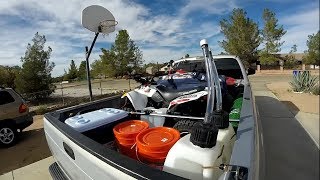 4 x 8 Camper Part 32 HOW MUCH DOES IT WEIGH amp CAMPING [upl. by Minta528]