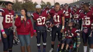 PPR Meet an Honorary Member of the Steele Canyon Football Team [upl. by Aivatal]