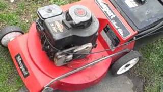 4 stroke Masport Lawn Mower [upl. by Dante]