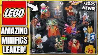 Lego Dungeons amp Dragons Minifigure Series LEAKED WOW [upl. by Bergren]