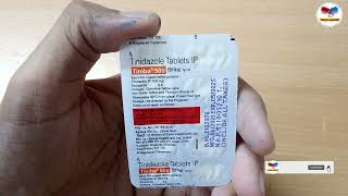 Tinidazole Tablet IP 500mg । Use Dose Benefits Side Effects and Warnings [upl. by Oberon]