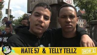 NATE57 amp TELLY TELLZ HALT DIE FRESSE 02 NR 49 OFFICIAL HD VERSION AGGROTV [upl. by Akimed]