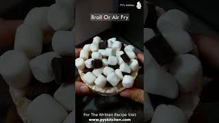 Do You Have Rice Cakes  Learn How To Make Smores Rice Cake [upl. by Enoid]