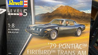 Revell RV07710 18Pontiac Firebird Trans Am [upl. by Nivrek]