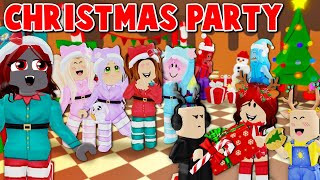 Adopt Me Christmas Party  Roblox [upl. by Enylorac]