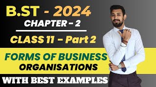 Forms of Business Organisations  Chapter 2  Business studies  Class 11  Part 2 [upl. by Ahselyt661]