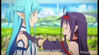 Asuna vs Yuuki AMV Sword Art Online [upl. by Padraic]