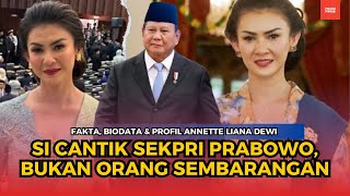 Profil Biodata Annette Liana Dewi Sekretaris Tercantik Prabowo yang Viral di Medsos [upl. by Tressia]