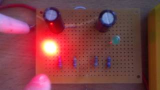 Blinking LEDs or Astable multivibrator [upl. by Tombaugh]