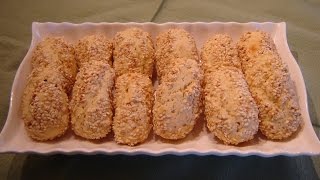 Italian  Sicilian Sesame Seed Cookies by Diane Lovetobake [upl. by Aecila598]