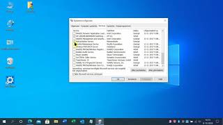 W100038 In msconfig services in en uitschakelen in Windows 10 [upl. by Johannah]