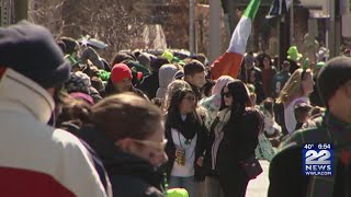 Road closures for Holyoke St Patricks parade road race [upl. by Nomihs930]