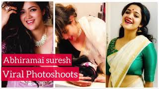 Abhirami Suresh Viral Photoshoots  2020 [upl. by Christye75]