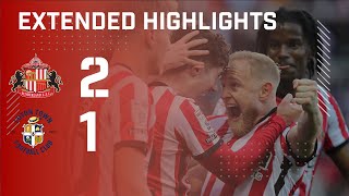 Extended Highlights  Sunderland AFC 2  1 Luton Town [upl. by Aenal856]