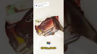 MIXING COUNTRY FLAG DAY 5 oddlysatisfying relaxing paint mixing southafrica phanie [upl. by Acinorev657]