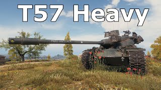 World of Tanks T57 Heavy Tank  6 Kills 105K Damage [upl. by Ashti]