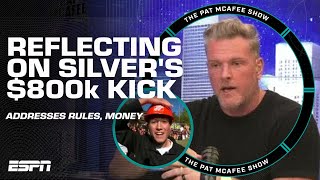 Pat McAfee admits he was emotional after Henry Silvers 800000 winning kick  The Pat McAfee Show [upl. by Petigny]