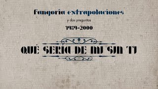 Fangoria  ¿Qué sería de mí sin ti Lyric Video [upl. by Lehcir600]