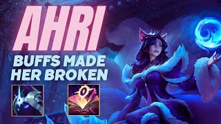 AHRI BUFFS WERE A MISTAKE 😮  Ahri Ranked Gameplay [upl. by Murrell]