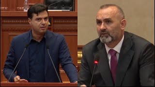 “Kujdes me bojën nxiji pak më shumë” Basha përplaset me Manjën Të ngelën leshtë e mi në gojë [upl. by Aenet]