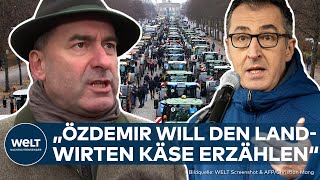 BAUERNPROTEST IN BERLIN quotÖzdemir müsste genauso wie der Rest der Truppe zurücktretenquot – Aiwanger [upl. by Odlanor28]