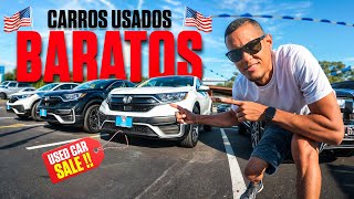 Asi de BARATOS son los CARROS USADOS en USA 2024🇺🇸 [upl. by Epilif]