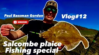 UK SEA FISHING🇬🇧SALCOMBE PLAICE FISHING SPECIAL OPEN COAST MULLETBassmans VLOG12 [upl. by Losyram912]