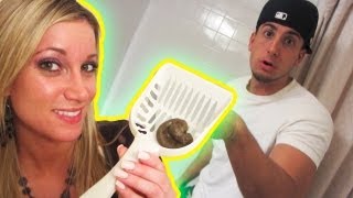 CAT POOP PRANK  PRANKVSPRANK [upl. by Millan]