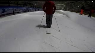 Indoor Monoskiing  Snowworld Landgraaf 2018 [upl. by Larentia]