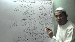 Tajwid Lesson 6  AlIdgham الإدغام [upl. by Roxy885]