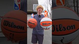 NBA Ball Vs WNBA Ball [upl. by Adnical]