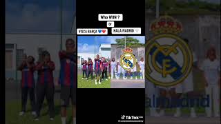 dance Real Madrid vs Barcelone football action trending shortvideo [upl. by Ives]