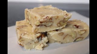 Southern Butter Pecan Fudge Homemade Recipe  Southern Sassy Mama [upl. by Barden]