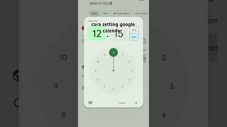 cara setting google calendar ada notifikasi remindernya buat kalian yg suka lupa jadwal [upl. by Aay241]